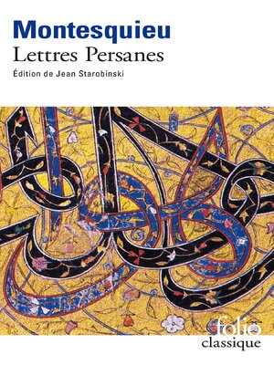 cover image of Lettres Persanes (édition enrichie)